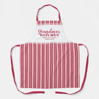 Tablier La cuisine de grand-mère personnalisée moderne mag