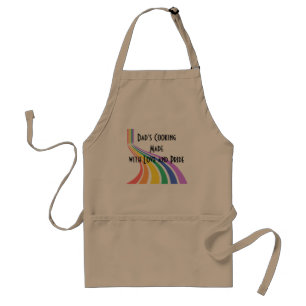 Tablier La Cuisine de papa Rainbow Pride