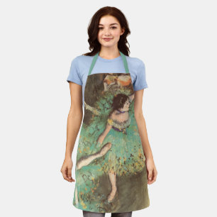 Tablier La danseuse verte par Edgar Degas, Ballet vintage