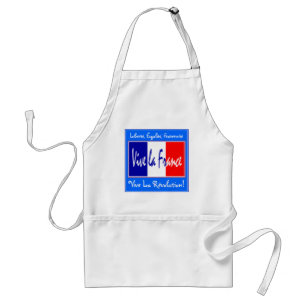 Tablier La France, La Révolution, chef français de Vive