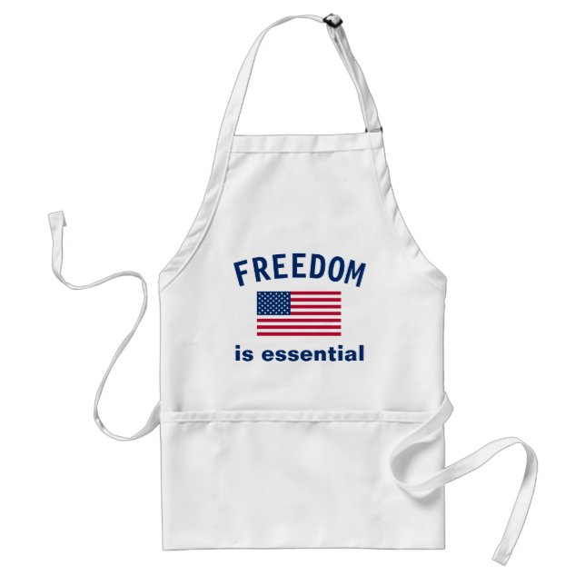 Tablier La liberté est essentielle (Devant)