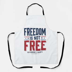 Tablier La liberté n'est pas gratuite Design de t-shirt vi