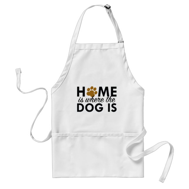 Tablier La Maison Est Là Où Le Chien Est (Devant)