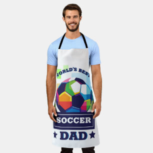 Tablier La meilleure Fête des pères de papa de football au