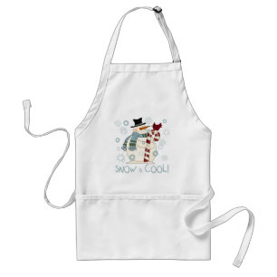 Tablier La neige est un cadeau et t-shirts de vacances Coo