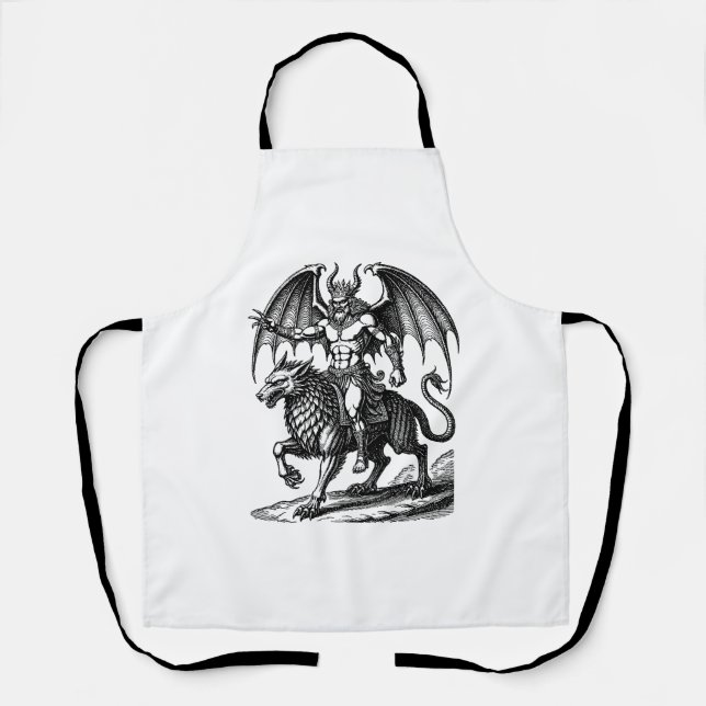 Tablier La paisible domination d'Astaroth (Recto)