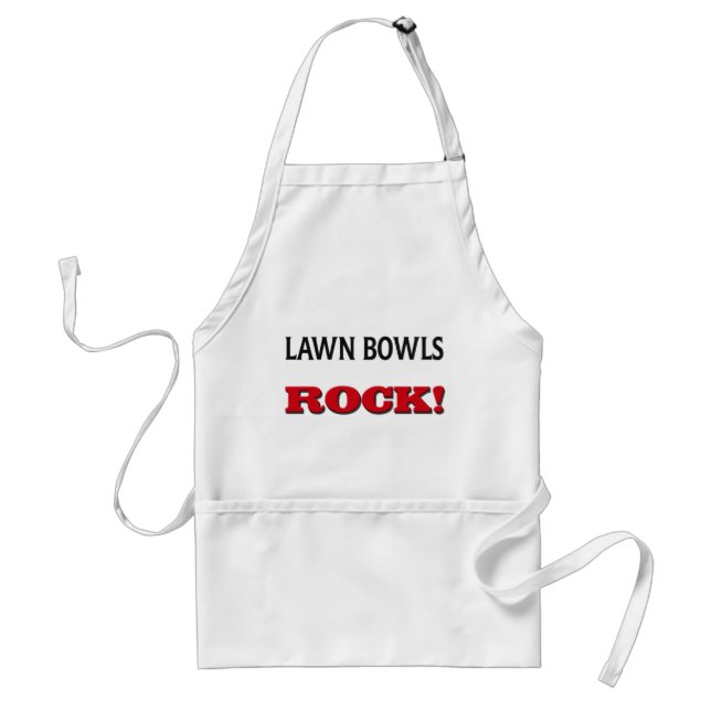 Tablier La pelouse roule roche (Devant)