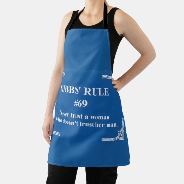 Tablier la règle 69 de Gibbs (Insitu)