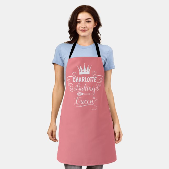 Tablier La reine en train de cuire ! (Porté)