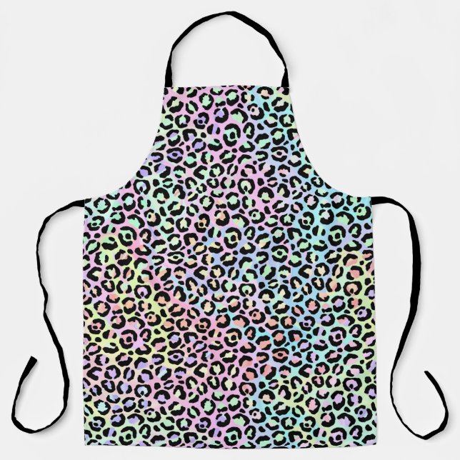Tablier La série Iridescent Leopard Design 5 (Recto)