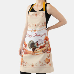 Tablier La Turquie patriotique Thanksgiving