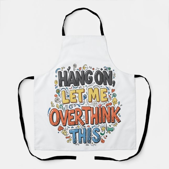 Tablier La vie en impression : votre dose quotidienne de s (Recto)