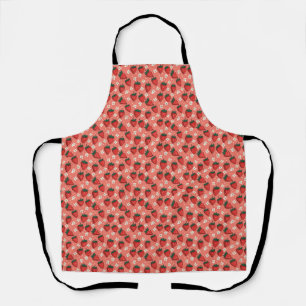 Tablier La vie est courte, mangez des fraises d'abord
