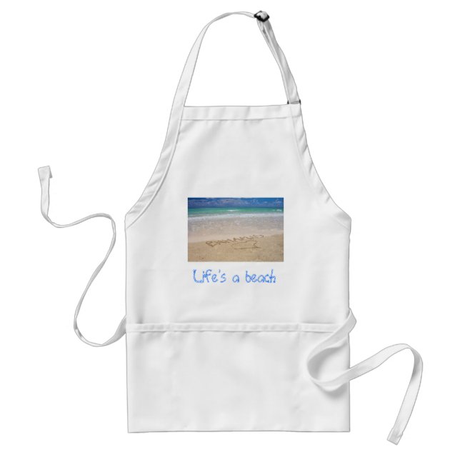 Tablier La vie est une plage (Devant)