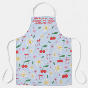 Tablier La vie m'a donné des cerises alors j'ai fait des M