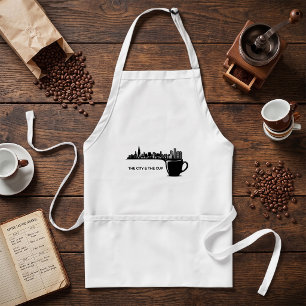 Tablier La ville et la tasse Chicago Skyline