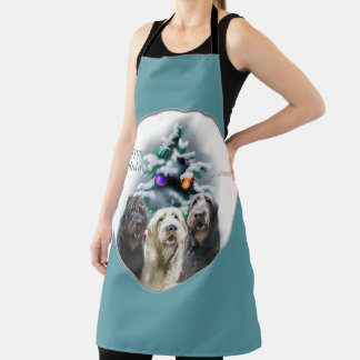 Tablier Labradoodle Cadeaux de Noël