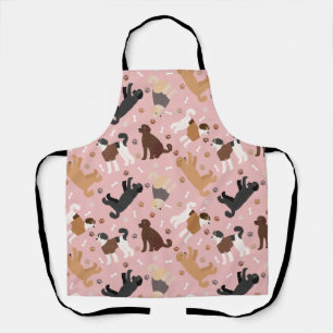 Tablier Labradoodle / Goldendoodle os et pattes Apron