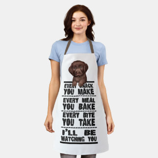 Tablier Labrador Chien Chaque Snack Que Vous Faites