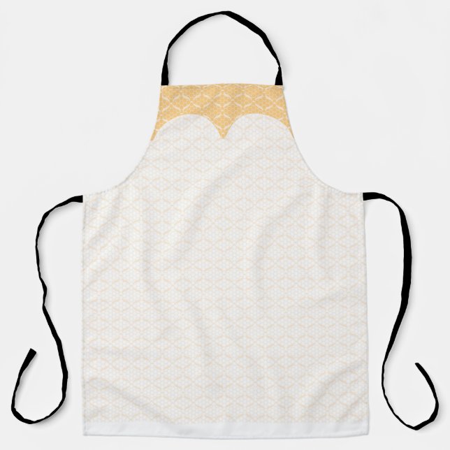 Tablier Lacy, Paille, Blanc, Gown (Recto)