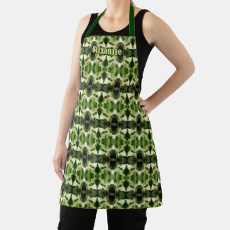 Tablier Ladybug Sur Dogwood Flower Nature Personnalisé