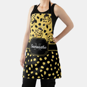 Tablier Ladybugs Jaune
