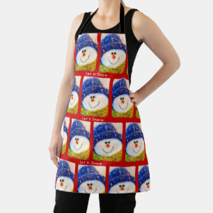 Tablier Laisser neiger Snowman