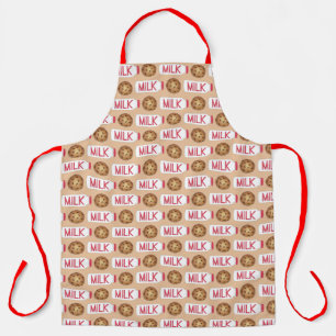 Tablier Lait et biscuits Jug Bouteille Chocolat Chip Cooki