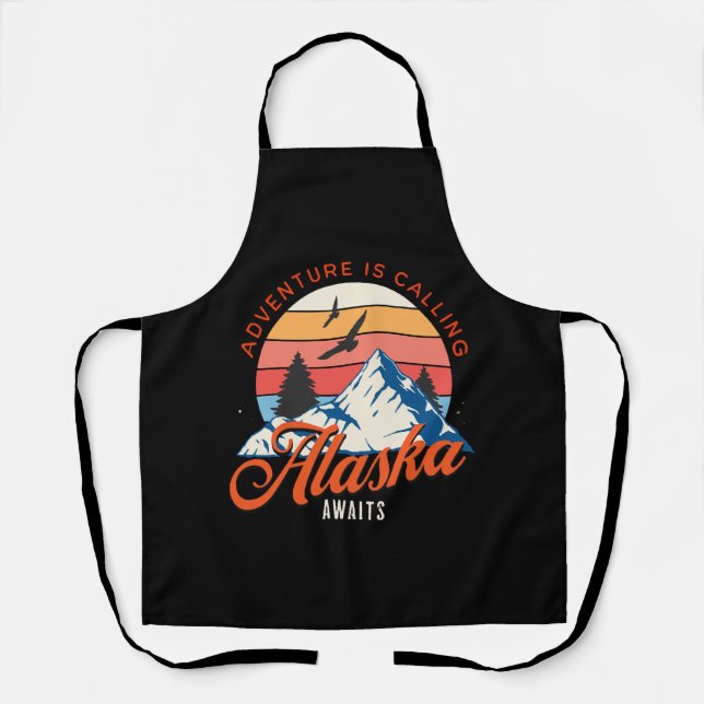 Tablier L'Alaska vous attend ! (Recto)