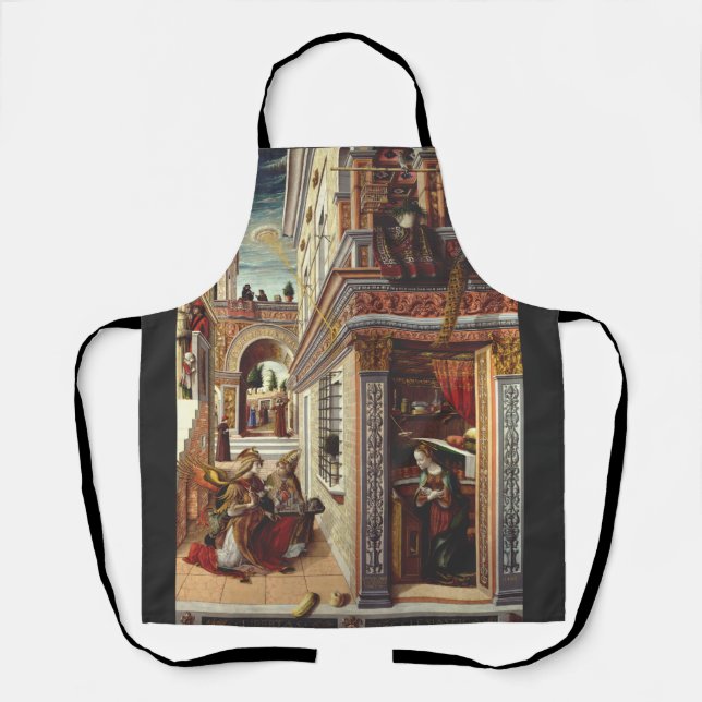 Tablier L'Annonciation Carlo Crivelli Art de la Renaissanc (Recto)