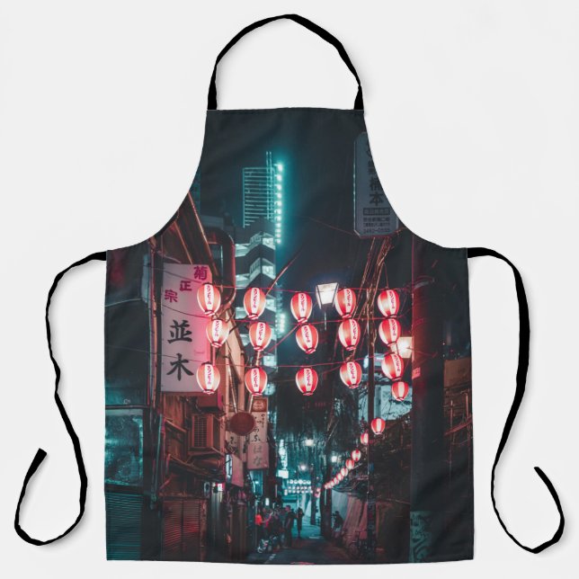 TABLIER LANTERNE LUMINEUSE LA NUIT (Recto)
