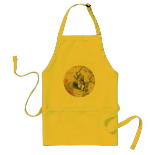 Tablier Lapin Blanc Aventures d'Alice au Pays des Merveill