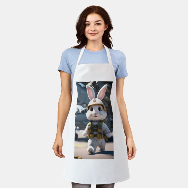 Tablier Lapin d'Apron (Porté)