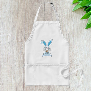 Tablier Lapin De Pâques Avec Cravate De Bow