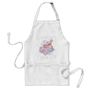 Tablier Lapin de Pâques, Oeufs et Confetti ID377