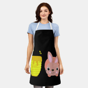 Tablier Lapin Miel Bébé Mignon & Drôle Amoureux des Animau