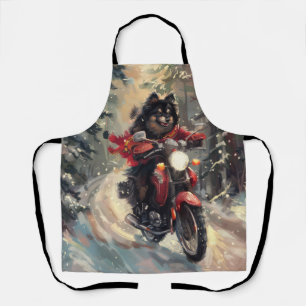 Tablier Lappund finnois à moto Noël