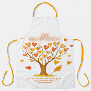 Tablier L'Arbre De Gratitude Tout-En-Dessus