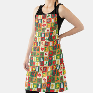 Tablier Large Checkered Apron