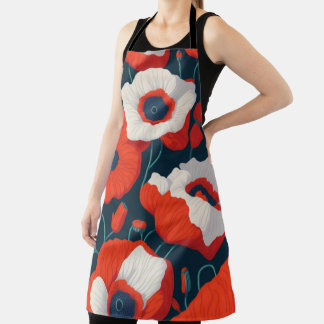 Tablier Large Floral Apron