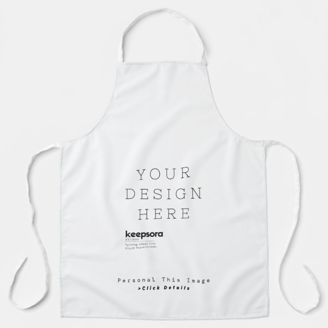 Tablier Large Personnalisé avec Impression Intégra (Recto)