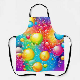 Tablier L'art de la bulle Abstraite