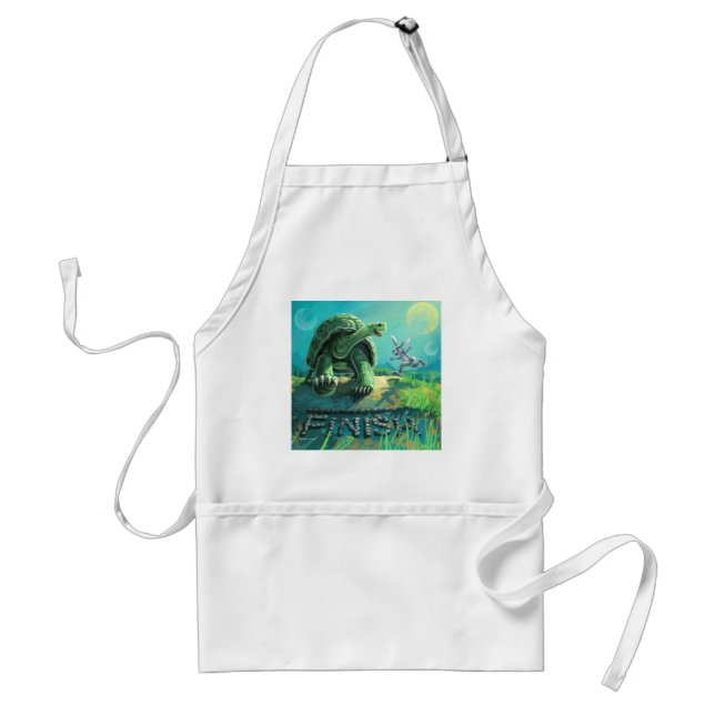 Tablier L'art de la tortue et du lièvre (Devant)