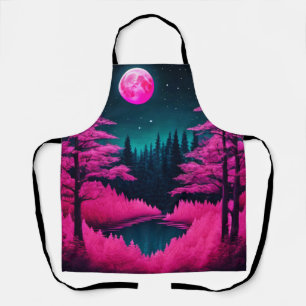 Tablier L'art de l'Imaginaire forestier de Neon Moonlit