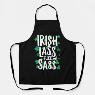 Tablier Lass Irlandais Plein De Jour de la Saint Patrick S