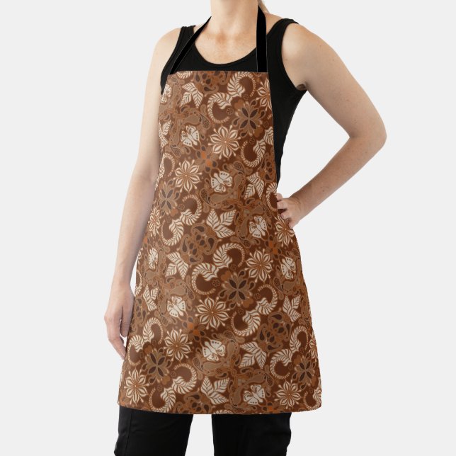 Tablier Latte Paisley Apron (Insitu)