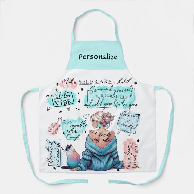 Tablier L'autonomisation des femmes inspire une affirmatio (Recto)