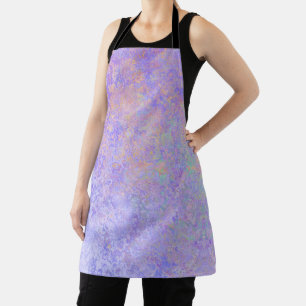 Tablier Lavande psychédélique Purple Neon Pastel Abstrait