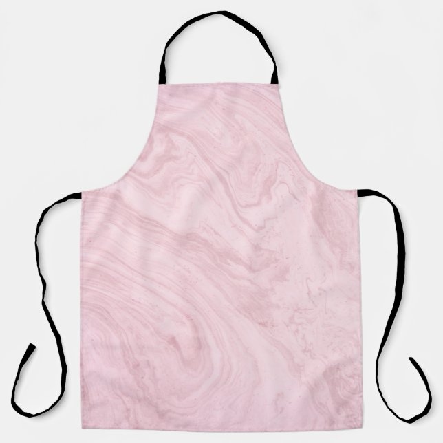 Tablier Lavande rose en marbre (Recto)