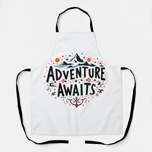 Tablier L'aventure vous attend (Recto)